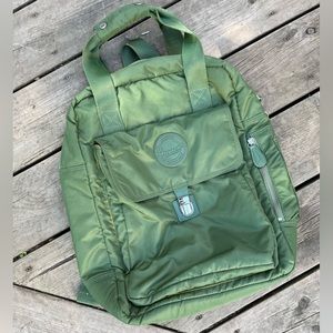 Large Dr Martens backpack in green and yellow